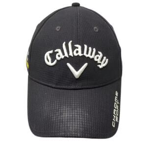 Callaway Baseball Cap Black White OS Chrome Soft Apex Epic Flash Odyssey Hat Adj